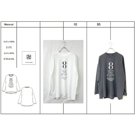 【 PASSIONE 】 8ロゴロンTee