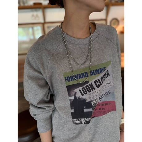 【 cafune 】 soft sweat gusset pullover