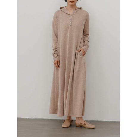 【 YENN 】 [Y264-51125] HENRY HOODIE DRESS