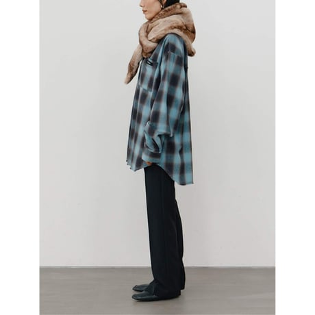 【 YENN 】 [Y264-01116] FAUX FUR SCARF