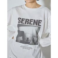 【 CHIGNON 】 ワイヤーヘムPHOTOロンTEE