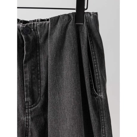 【 YENN 】 [Y264-31124] BOX TUCK PEG PANT