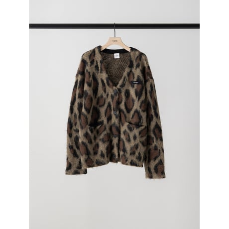 【 YENN 】 [Y264-92132] LEOPARD V NECK CD