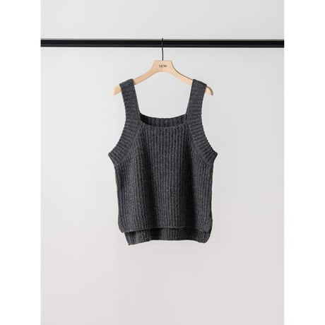 【 YENN 】 [Y264-91131] CHUNKY KNIT VEST