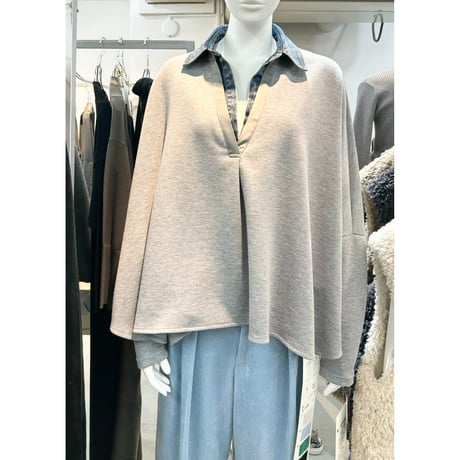 【 PASSIONE 】 デニムレイヤードTOPS