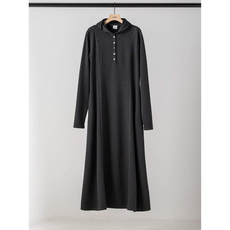 【 YENN 】 [Y264-51125] HENRY HOODIE DRESS