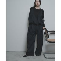 【 CYAN TOKYO 】 3タックラウンドステッチツイルワイド