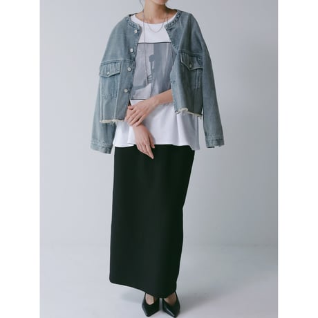【 CHIGNON 】 PHOTOｵｰｶﾞﾝｼﾞｰﾐﾆ裏TEE
