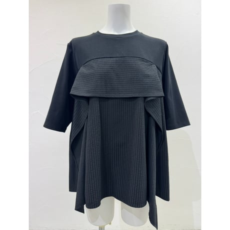 【 CYAN TOKYO 】 サッカーストライプコンビTOPS