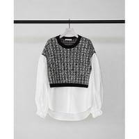 【 CHIGNON 】 [9865-421JR] ﾄﾞｯｷﾝｸﾞﾂｨｰﾄﾞﾆｯﾄ