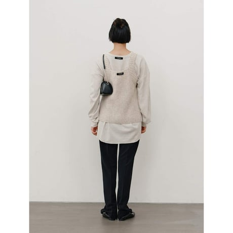 【 YENN 】 [Y264-31118] CENTER PRESS SLIM PT