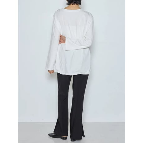 【 CHIGNON 】 ワイヤーヘムPHOTOロンTEE