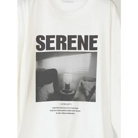 【 CHIGNON 】 ワイヤーヘムPHOTOロンTEE