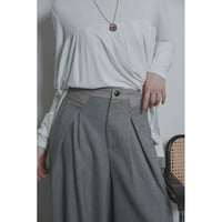 【 CYAN TOKYO 】 タックベルトウーリーワイド