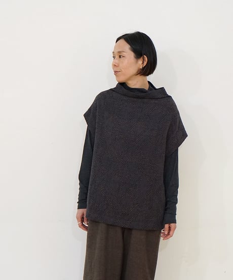 プルオーバー タートル クバモックレノ 紺 6511KBl