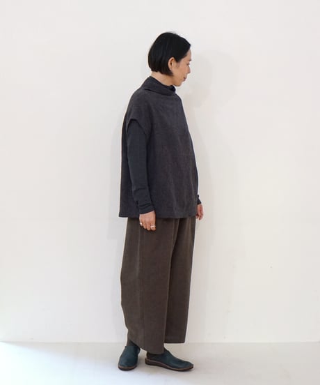 プルオーバー タートル クバモックレノ 紺 6511KBl