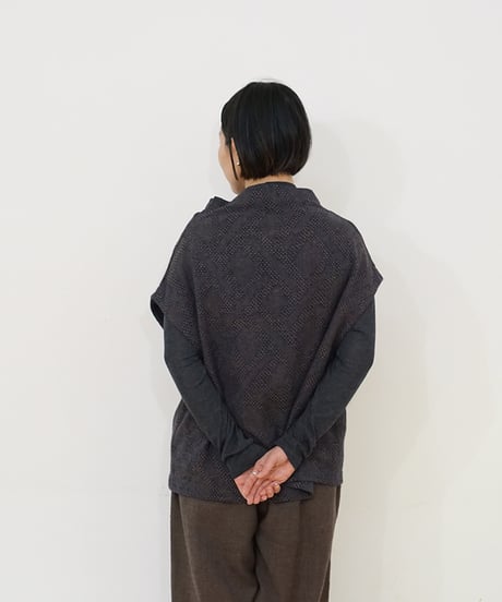 プルオーバー タートル クバモックレノ 紺 6511KBl