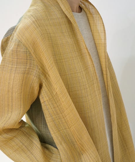 ジャケット シンプルlong マルダウール 黄金色 6697MaY