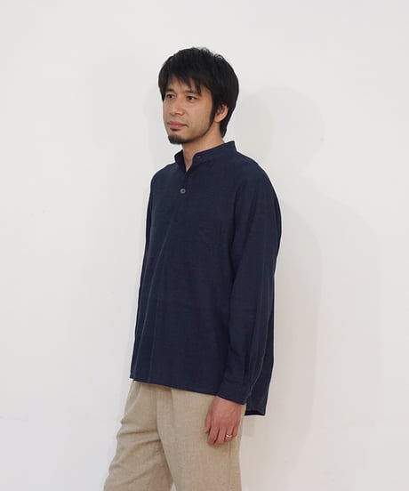 カディ メンズシャツプルオーバー 4色 K6296