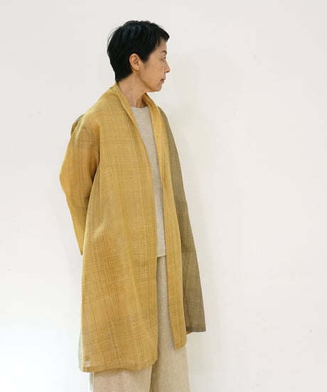 ジャケット シンプルlong マルダウール 黄金色 6697MaY