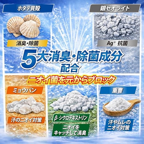 靴消臭極PRO　【靴消臭剤パウダー】