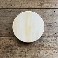 「いちょうの木のまな板」まんまる  直径25センチ RD-03