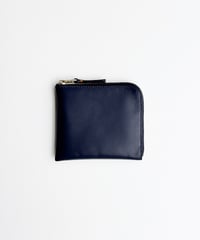 Wallet COMME des GARCONS _ Classic Leather Line-L Zip Wallet ( Navy )