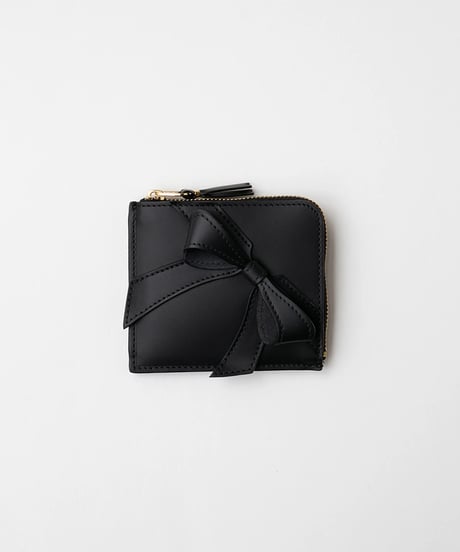 Wallet COMME des GARCONS _ Big Bow L-Zip Wallet ( Black )