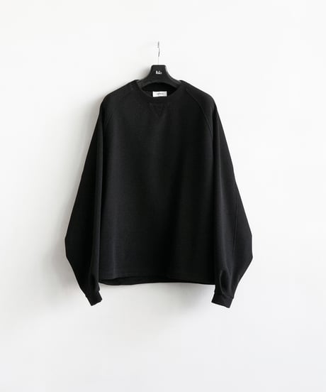 THE RERACS _ THE RAGLAN SWEAT ( Black )