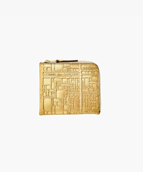Wallet COMME des GARCONS _ Embossed Logotype - L Zip Wallet