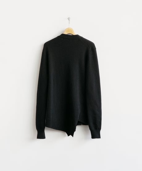 COMME des GARÇONS HOMME DEUX _ 7ゲージウールナイロン天竺 バイアス カーディガン