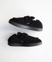 Graphpaper Women _ PPACO for Graphpaper SUEDE SOFT-PAD LOAFER ( Black )