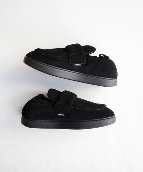 Graphpaper Women _ PPACO for Graphpaper SUEDE SOFT-PAD LOAFER ( Black )