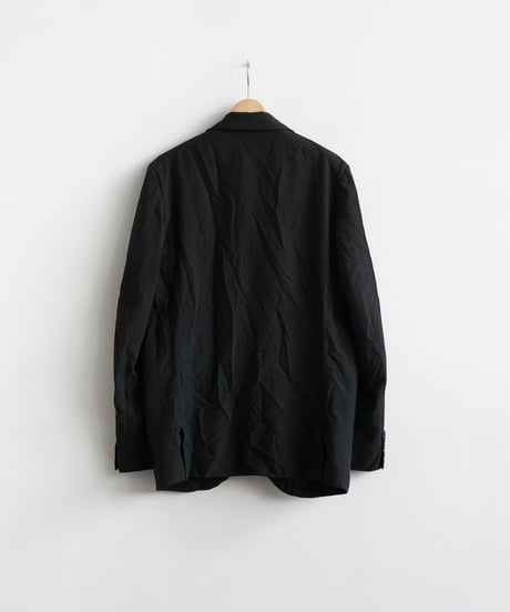 COMME des GARÇONS HOMME DEUX _ エステルオックス 製品後加工 ジャケット ( BLACK )