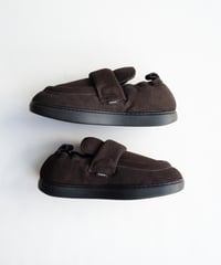 Graphpaper Women _ PPACO for Graphpaper SUEDE SOFT-PAD LOAFER ( Brown )