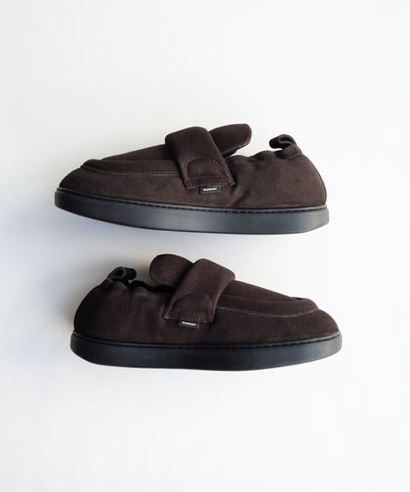Graphpaper Women _ PPACO for Graphpaper SUEDE SOFT-PAD LOAFER ( Brown )