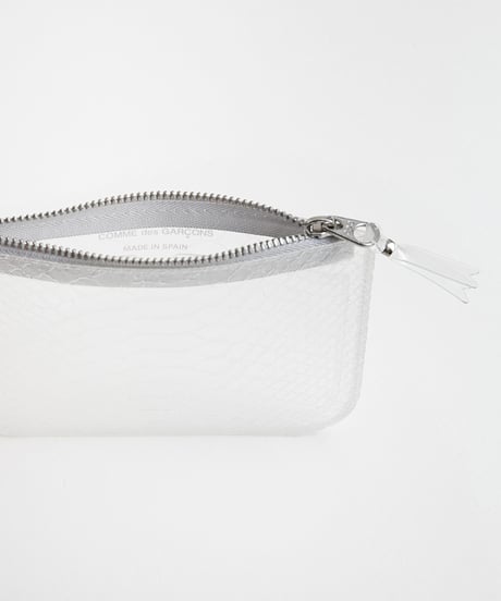 Wallet COMME des GARCONS _ Snake Transparent - Zip Pouch