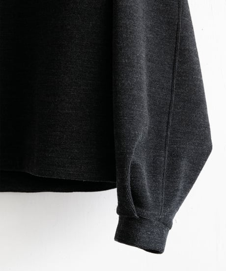 THE RERACS _ THE RAGLAN SWEAT ( Charcoal Gray )