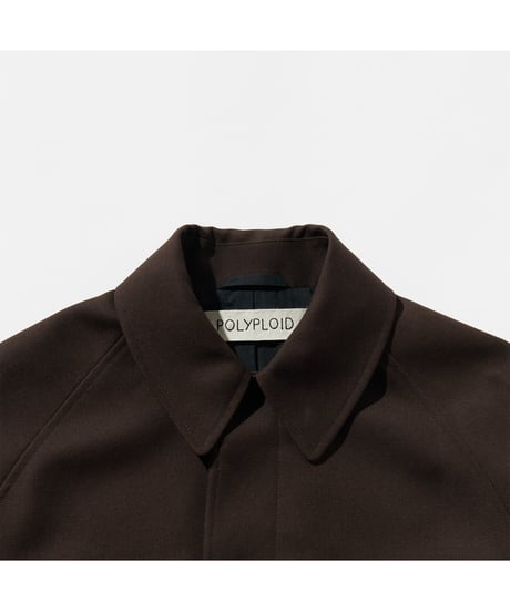 POLYPLOID _ LONG COAT B ( DARK BROWN )