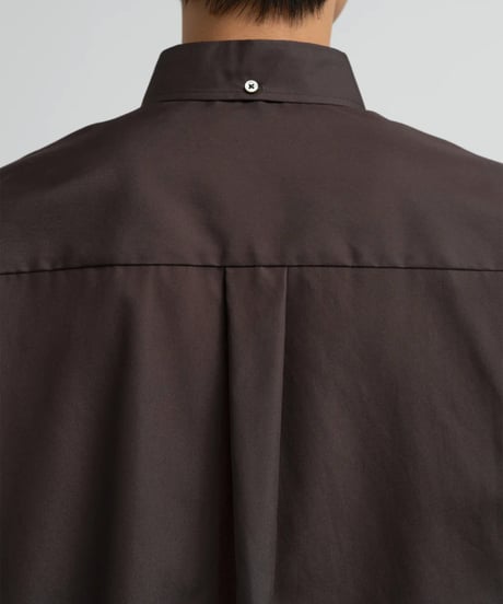 Graphpaper _ Easy Care Poplin L/S Oversized B.D Shirt ( Gray )