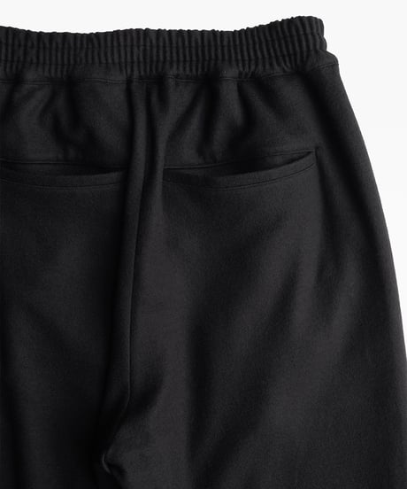 Graphpaper _ Wool Smooth Flannel Easy Wide Pants ( Black )