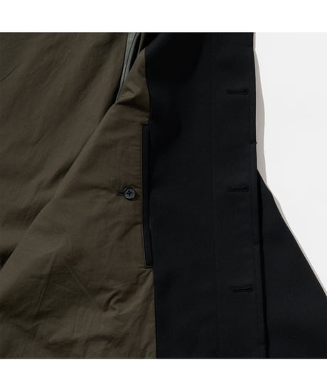 POLYPLOID _ LONG COAT B ( BLACK )