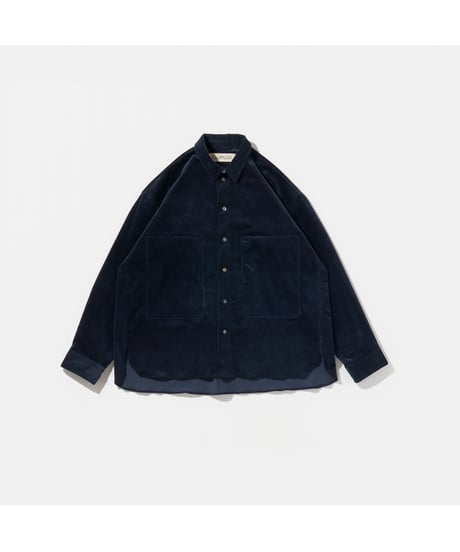 POLYPLOID _ SHIRT JACKET C ( NAVY )