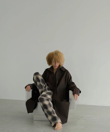POLYPLOID _ LONG COAT B ( DARK BROWN )