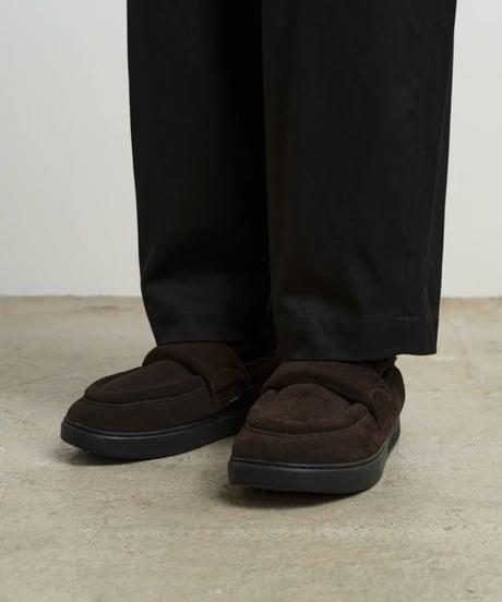 Graphpaper Women _ PPACO for Graphpaper SUEDE SOFT-PAD LOAFER ( Brown )