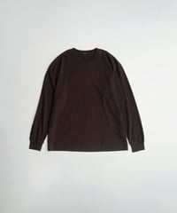 COMOLI _ コットンジャージ 長袖Tシャツ