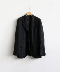 COMME des GARÇONS HOMME DEUX _ エステルオックス 製品後加工 ジャケット ( BLACK )
