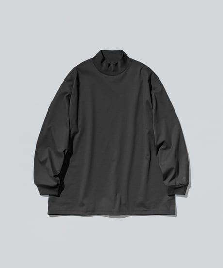 DESCENTE for Graphpaper _ L/S Oversized Mock Neck Tee