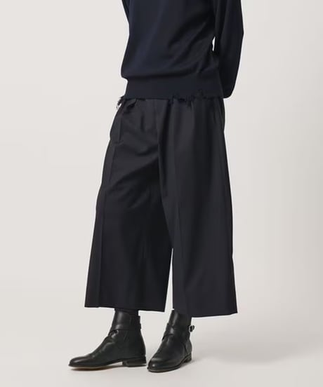 LOEFF _ ポプリン ガウチョ パンツ