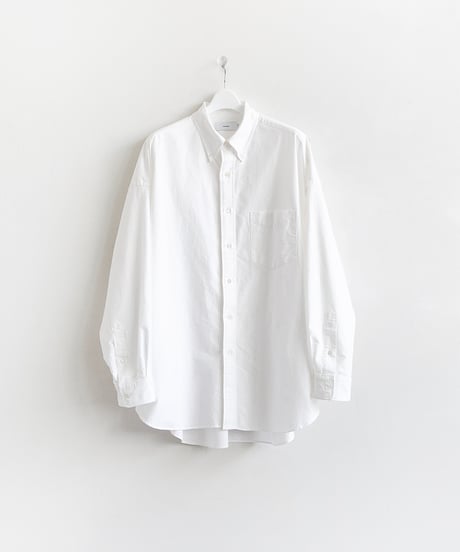 Graphpaper _ Oxford Oversized B.D Shirt ( White )
